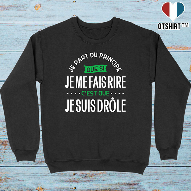 Pull shop drole homme