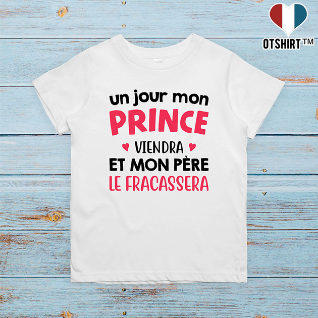 Tee shirt un new arrivals jour mon prince viendra