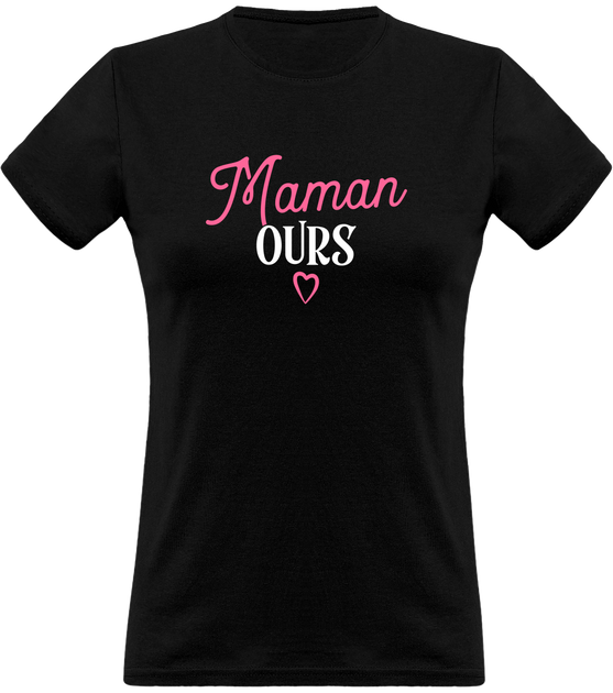 T shirt maman ours 2025
