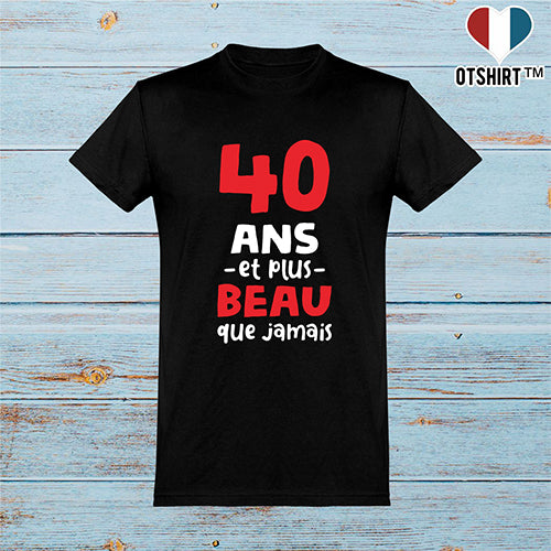 T-shirt Je peux pas j'ai 40 ans - Cadeau anniversaire Femme à