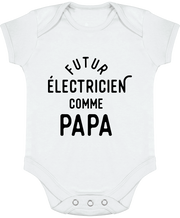 Body bébé Futur électricien comme papa