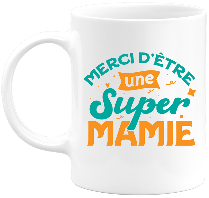Mug Cette Femme Est Une Super Mamie - Pour Mamie - Mug-Cadeau