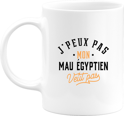 Mug j peux pas mau egyptien
