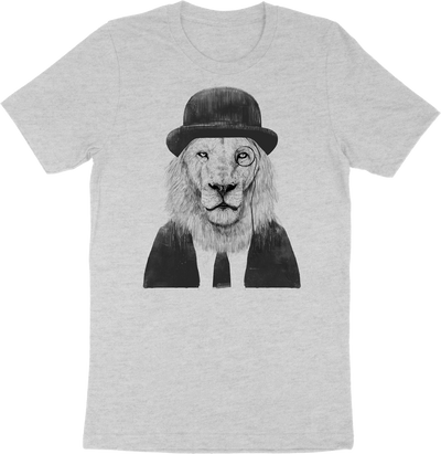 T shirt homme BIO Balázs Solti sir lion
