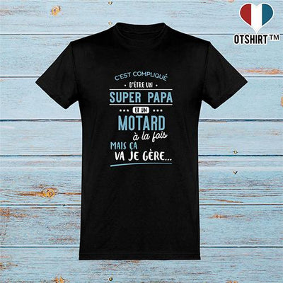 Un t shirt pour un super papa