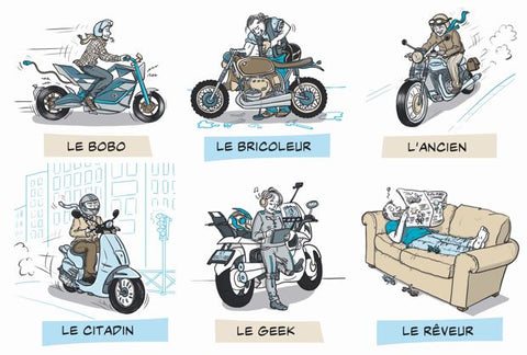 Affiche la galerie des motards