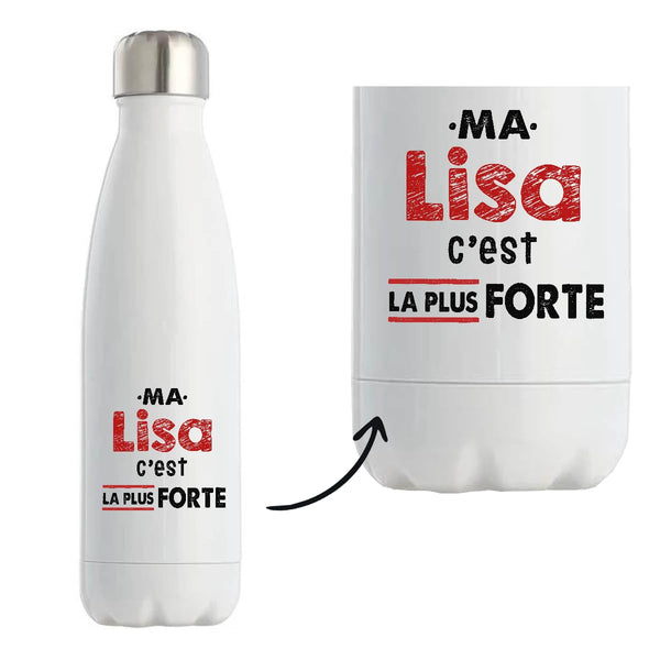 Cadeau Ma Lisa C'est la plus forte - Idée Cadeau Anniversaire Fête Original Famille Travail Départ Collègue Retraite Noël.