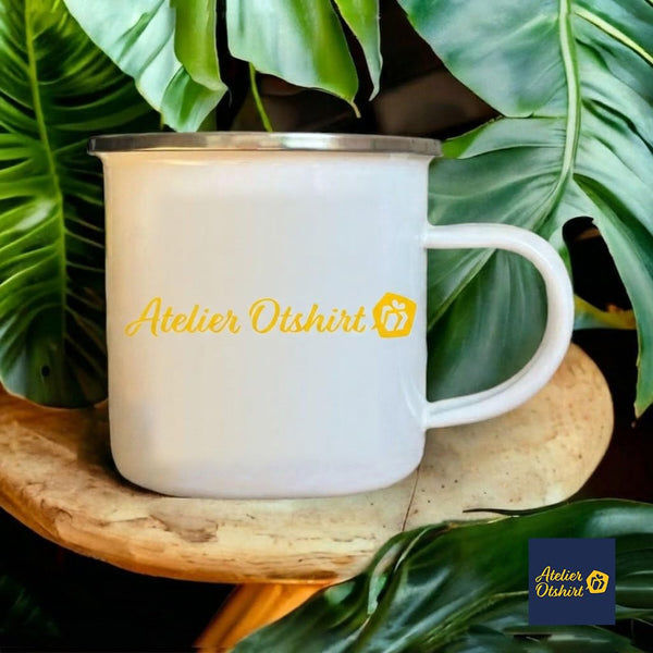 Tasse Métal Le Meilleur Grand Frere - Mug - Idée Tasse Personnalisable en Métal Cadeau Anniversaire Fête Original Famille Travail Départ Collègue Retraite Noël. - Bleu&Bleu - 1