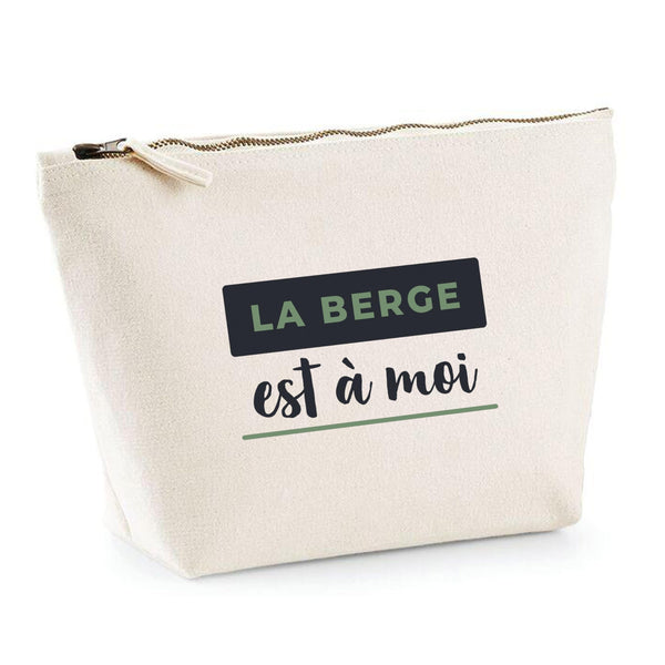 Trousse La Berge Est A Moi - Pouch Case - Idée Trousse Rangement Cadeau Anniversaire Fête Original Famille Travail Départ Collègue Retraite Noël. - Bleu&Vert - 4