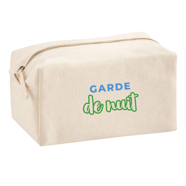 Trousse Multifonction Garde de Nuit - Multi-Purpose Case - Idée Trousse Multifonction Cadeau Anniversaire Fête Original Famille Travail Départ Collègue Retraite Noël. - Bleu&Vert - 2