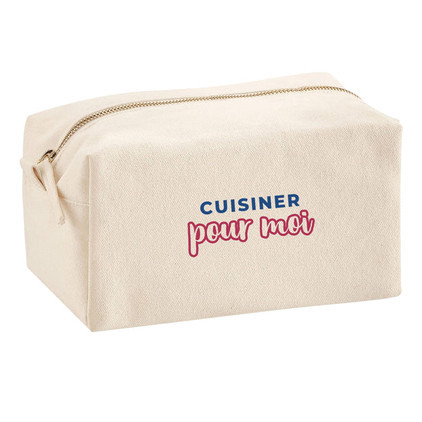 Trousse Multifonction Cuisiner pour Moi - Multi-Purpose Case - Idée Trousse Multifonction Cadeau Anniversaire Fête Original Famille Travail Départ Collègue Retraite Noël. - Bordeaux&Bleu - 2