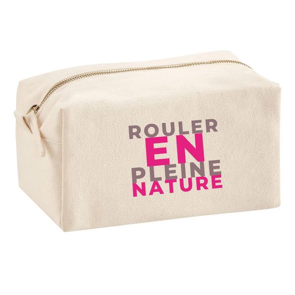 Trousse Multifonction Rouler en Pleine Nature - Multi-Purpose Case - Idée Trousse Multifonction Cadeau Anniversaire Fête Original Famille Travail Départ Collègue Retraite Noël. - Violet&Rose - 1