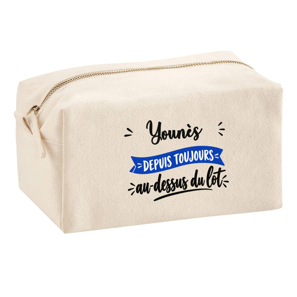 Trousse Multifonction Younes Depuis Toujours au Dessus du Lot - Multi-Purpose Case - Idée Trousse Multifonction Cadeau Anniversaire Fête Original Famille Travail Départ Collègue Retraite Noël.