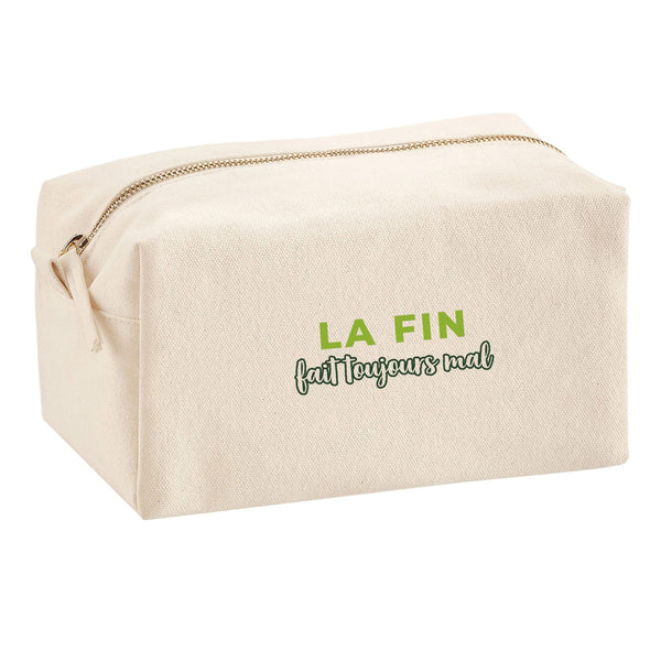 Trousse Multifonction La Fin Fait Toujours Mal - Multi-Purpose Case - Idée Trousse Multifonction Cadeau Anniversaire Fête Original Famille Travail Départ Collègue Retraite Noël. - Vert&Vert - 2