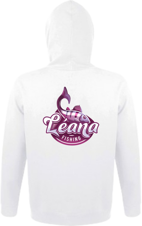 T-shirt & Hoodie (Coeur + Dos) Léana Fishing