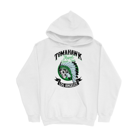 T-shirt & Hoodie Tomahawk moped repair shop