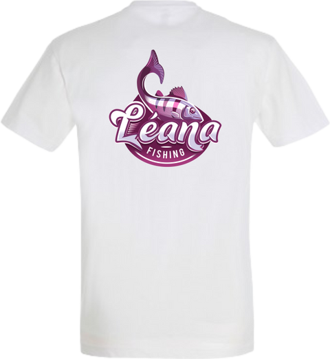 T-shirt & Hoodie (Coeur + Dos) Léana Fishing