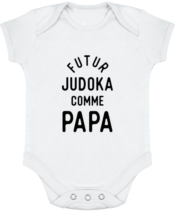 Body bébé Futur judoka comme papa