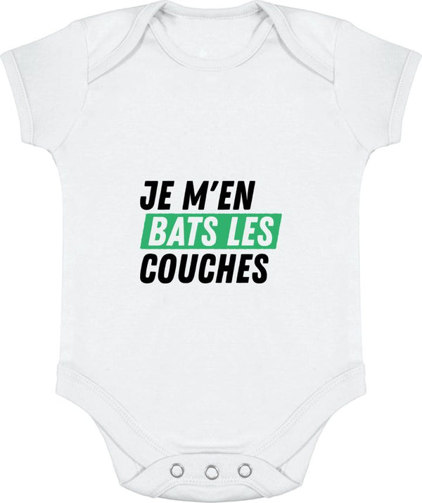 Body bébé Je m'en bats les couches