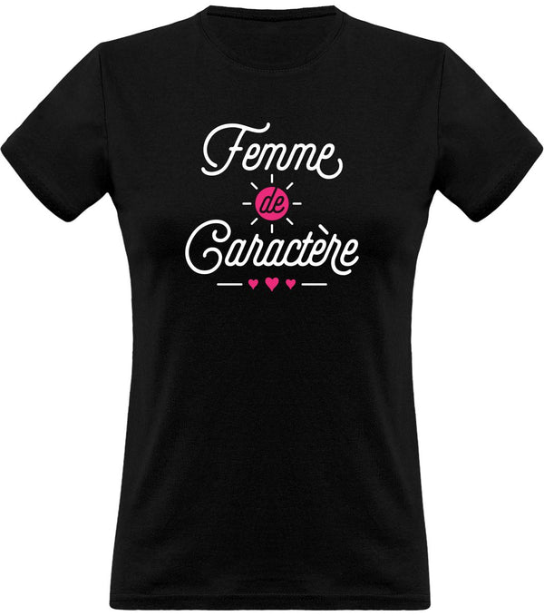 T shirt femme femme de caractère
