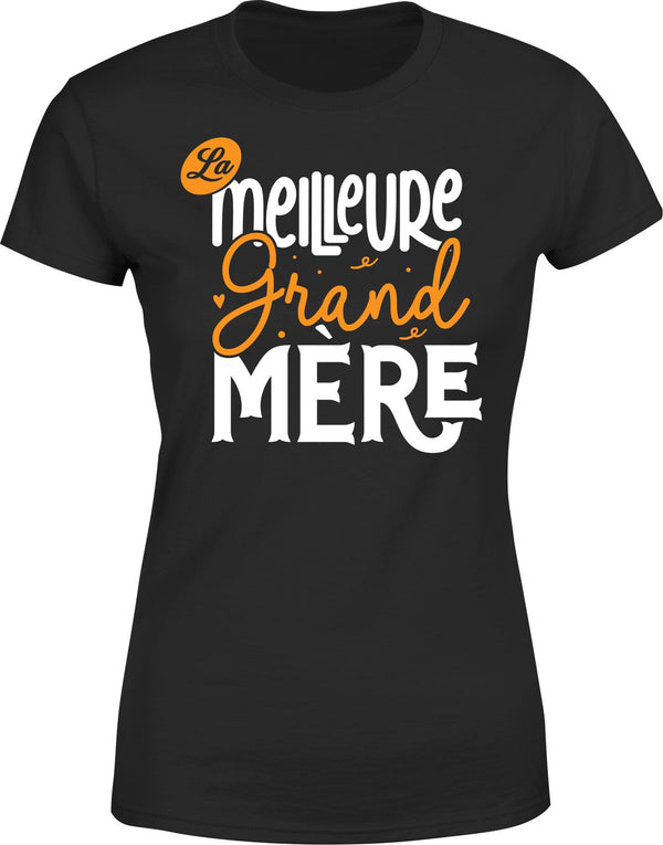 T shirt femme la meilleure grand mère