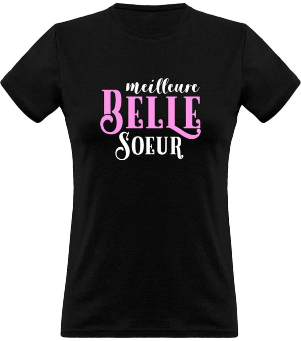 T shirt femme meilleure belle soeur