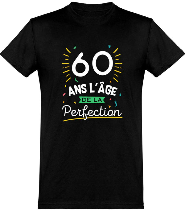  T shirt homme 60 ans la perfection