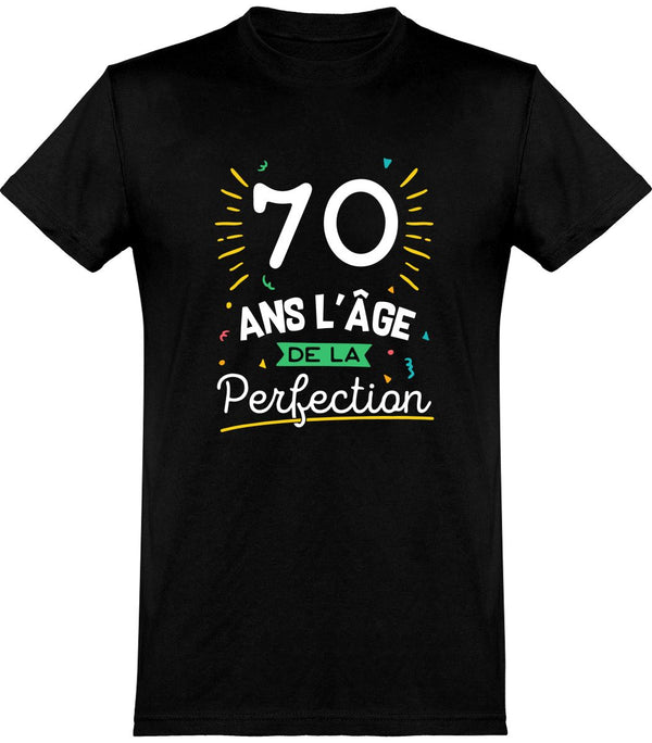  T shirt homme 70 ans la perfection