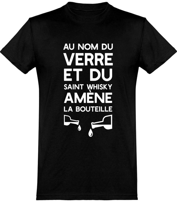  T shirt homme amène la bouteille