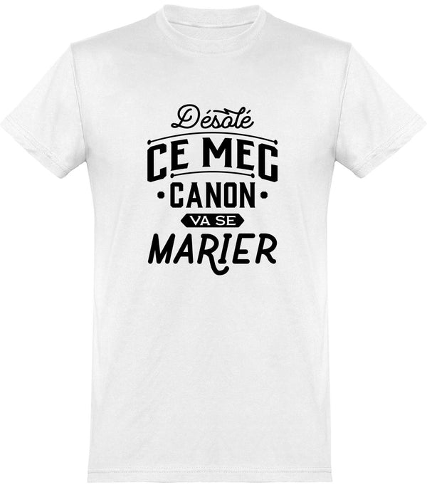  T shirt homme ce mec va se marier