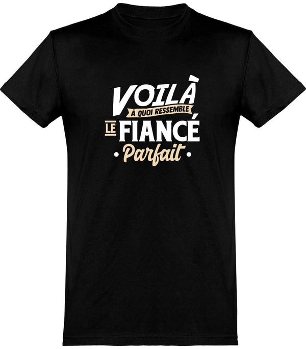  T shirt homme le fiancé parfait