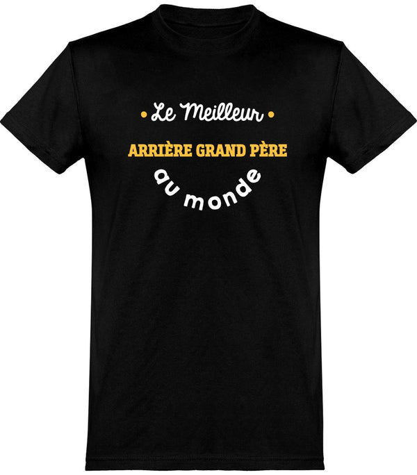  T shirt homme le meilleur arrière grand père au monde