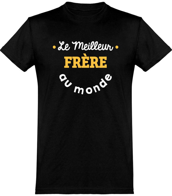  T shirt homme le meilleur frère au monde