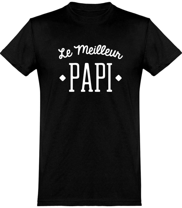  T shirt homme le meilleur papi