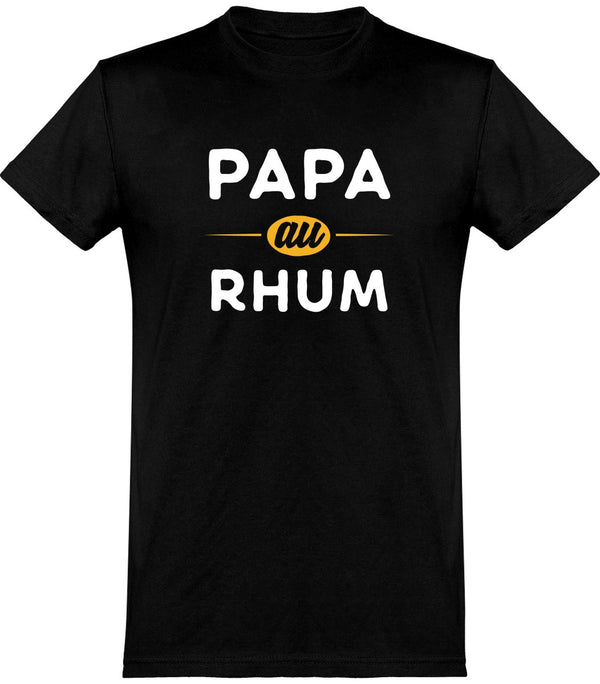  T shirt homme papa au rhum