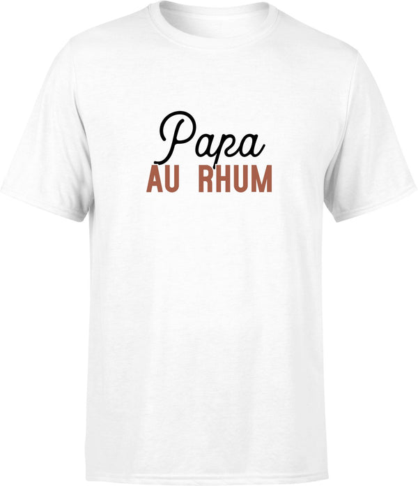 T shirt pas cher homme papa au rhum