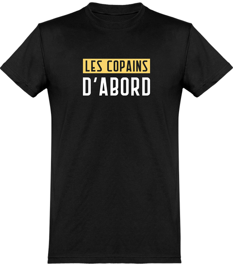  T shirt homme les copains d'abord