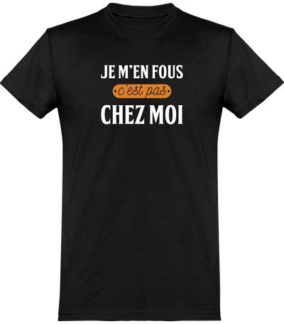  T shirt homme c'est pas chez moi