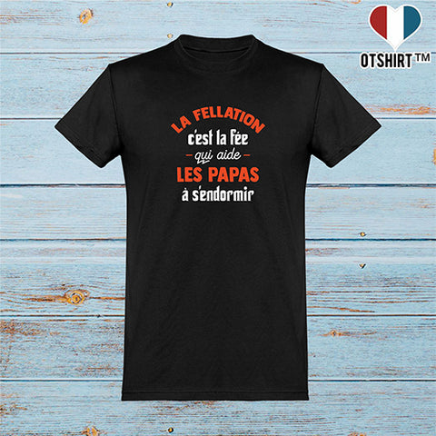  T shirt homme la fée qui aide les papas