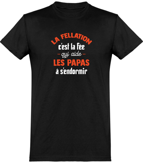  T shirt homme la fée qui aide les papas