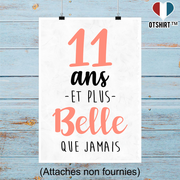 Affiche 11 ans et plus belle que jamais