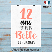 Affiche 12 ans et plus belle que jamais