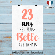 Affiche 23 ans et plus belle que jamais