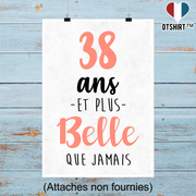 Affiche 38 ans et plus belle que jamais