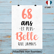 Affiche 68 ans et plus belle que jamais