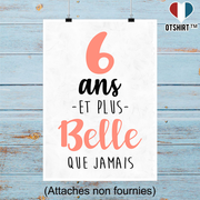 Affiche 6 ans et plus belle que jamais
