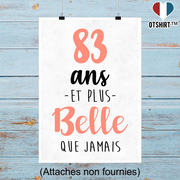 Affiche 83 ans et plus belle que jamais