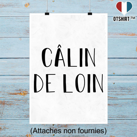 Affiche Calin de loin