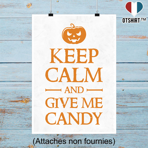 Affiche Give me a candy