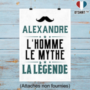 Affiche alexandre l'homme le mythe la légende